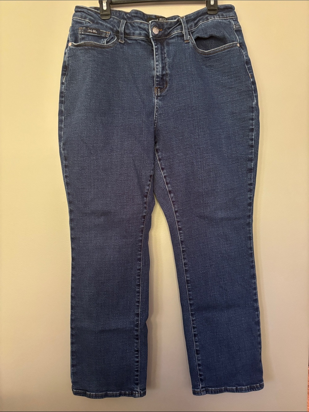 Judy Blue Straight Leg Jeans in Dark Blue Wash 29” inseam
